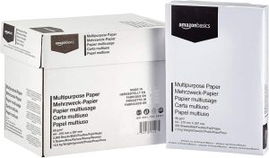 [Amazon Prime] 2.500 Blatt Amazon Basics Druckerpapier (5×500, A4, 80g) für 17,76€ (3,55€/Pack) dank Coupon & Spar-Abo
