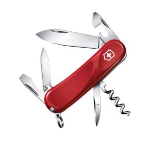 VICTORINOX Evolution 10 Messer | Schweizer Taschenmesser mit 13 Funktionen (Prime)
