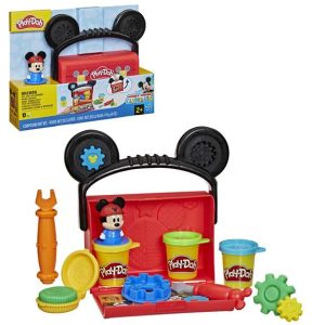 HASBRO Play-Doh Disney Junior Knet-Werkstatt Micky Maus Spielset zum Kneten [Prime]